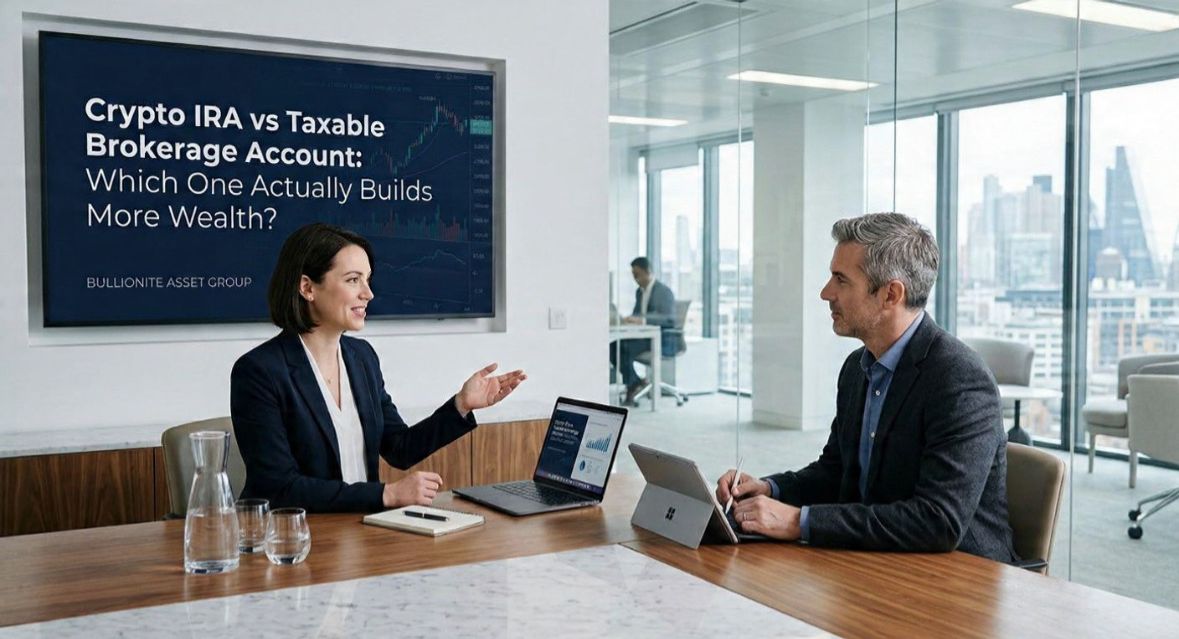 Crypto IRA vs Taxable Brokerage Account