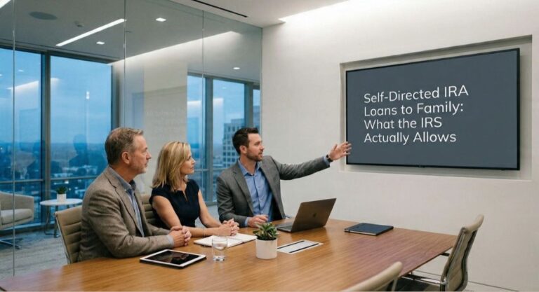 Self Directed IRA Loans to Family