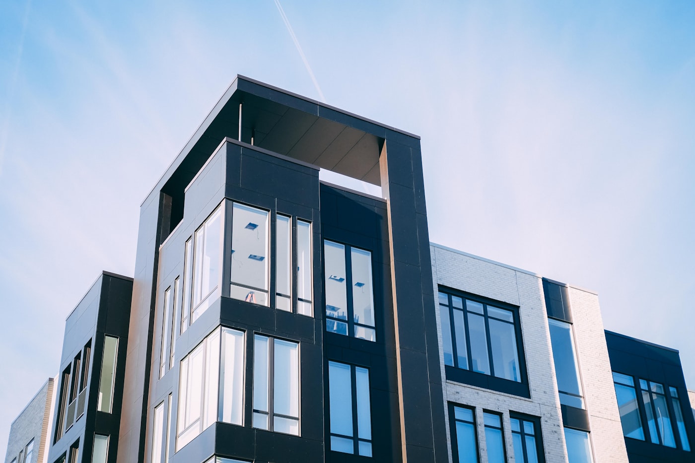 A modern multi-unit residential investment building